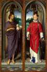 Hans Memling - Two Panels from a Triptych